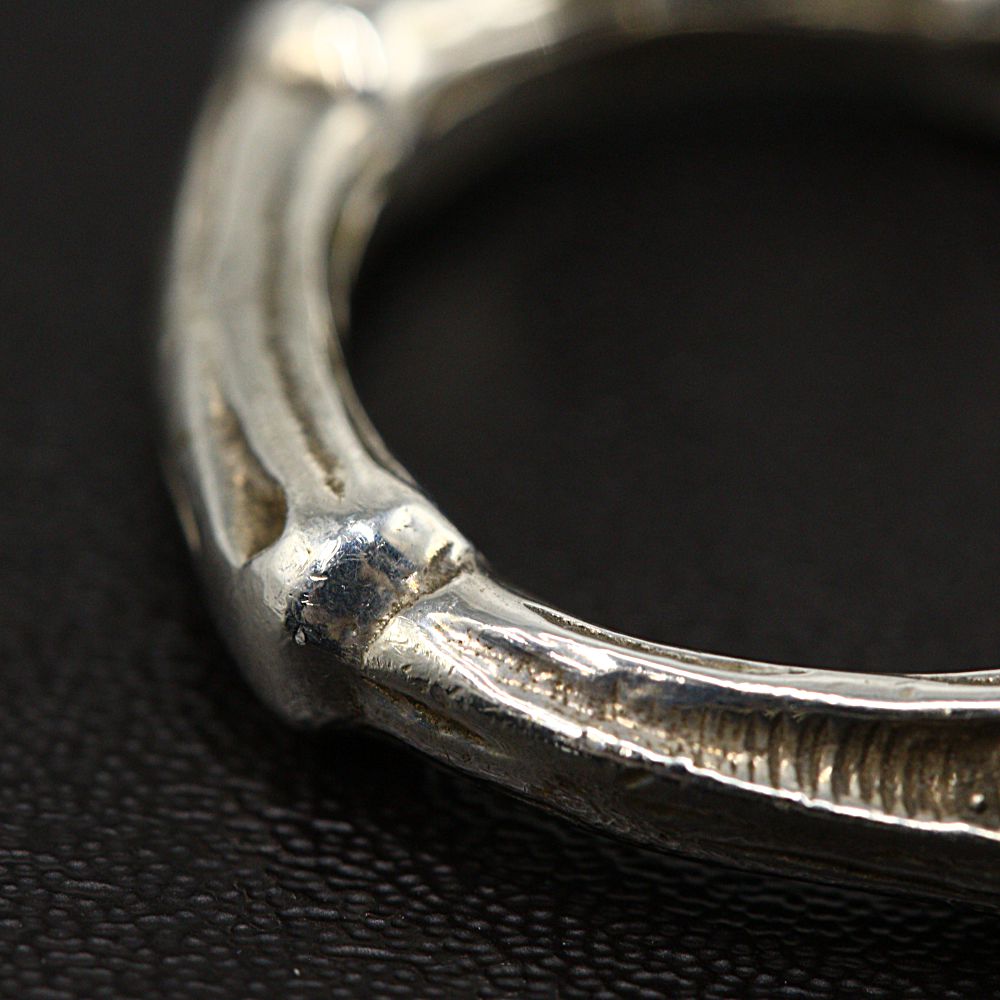 楽天市場】ティファニー バンブー リング 指輪/Sv925-6.3g/13号/#53