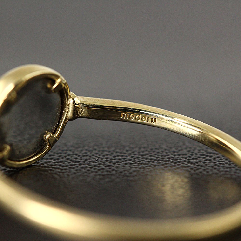 楽天市場】メデルジュエリー シェルモチーフ ダイヤモンドリング/K10YG