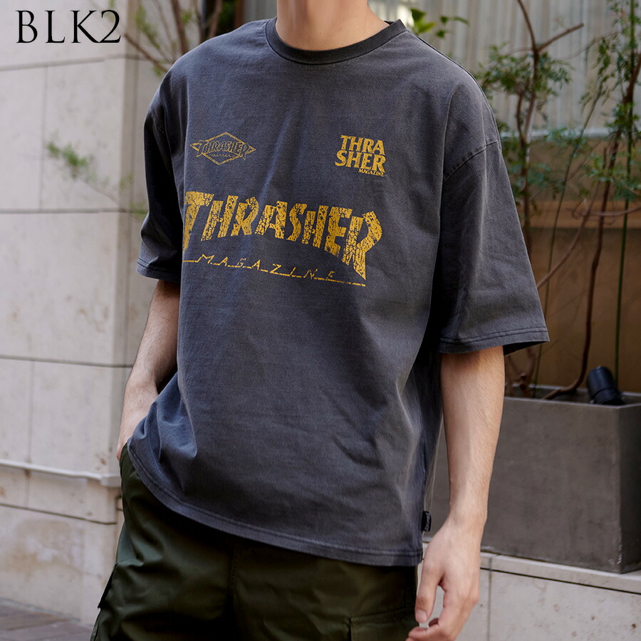 楽天市場】THRASHER スラッシャー ゲームシャツ Tシャツ 大きいサイズ