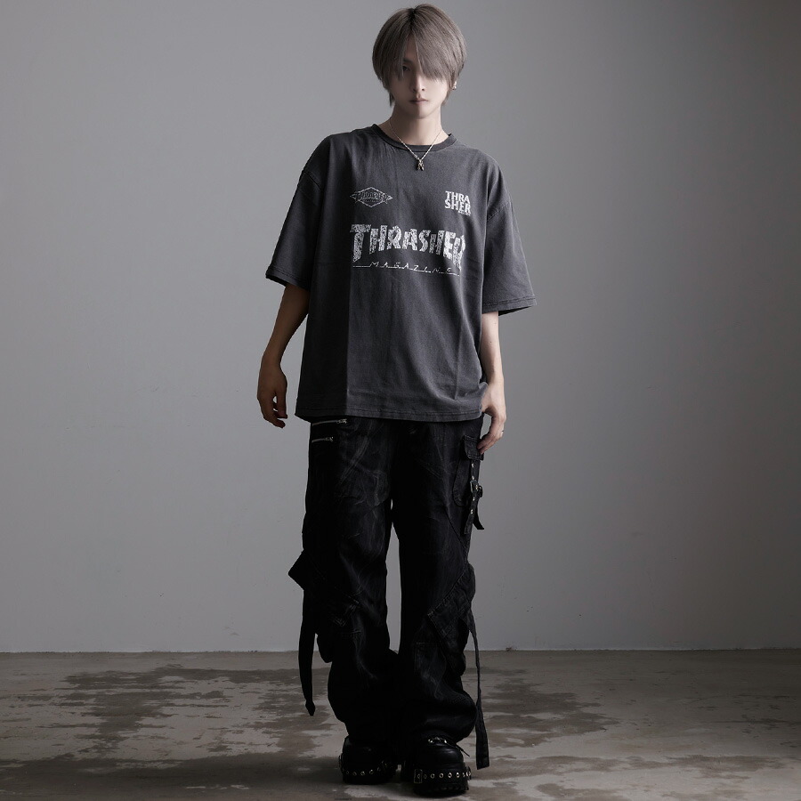 楽天市場】THRASHER スラッシャー ゲームシャツ Tシャツ 大きいサイズ