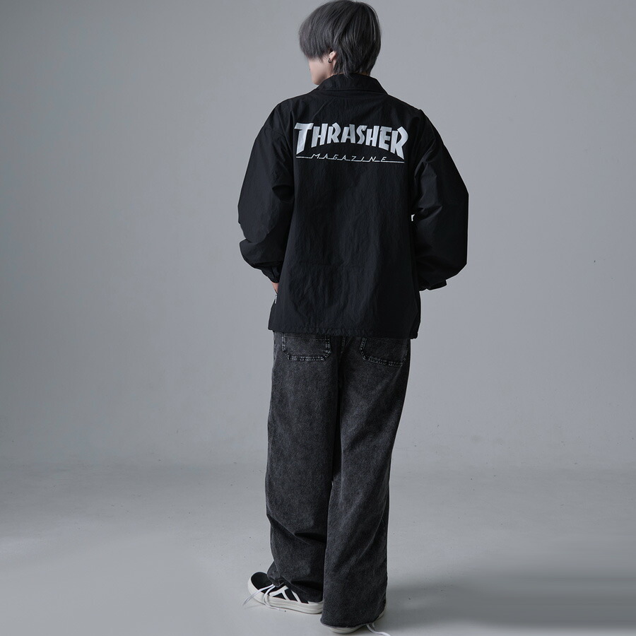 楽天市場】【送料無料】THRASHER スラッシャー コーチジャケット