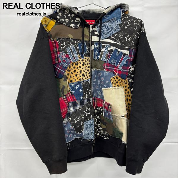 楽天市場】supreme patchwork hooded sweatshirtの通販