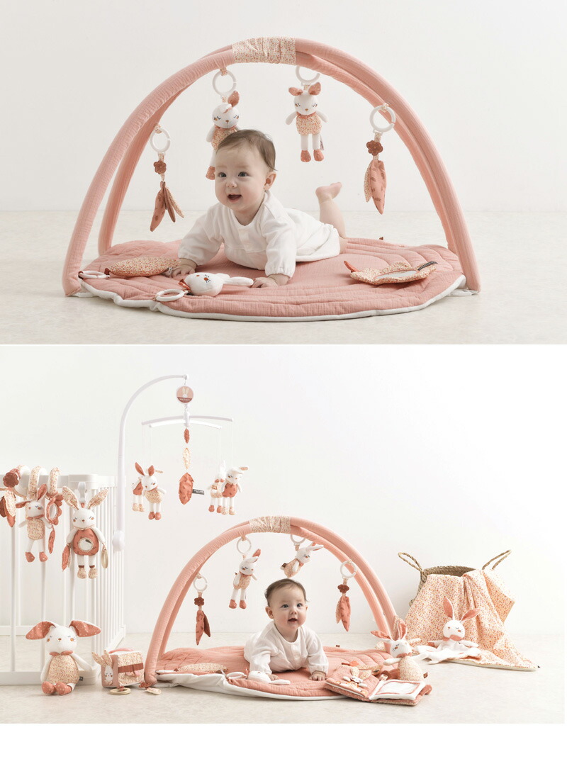 楽天市場】SAUTHON ソトン プレイマット エスメ ベビージム プレイジム