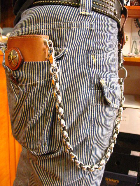 楽天市場】FUNNY（ファニー）ウォレットチェーン SE-1 【ブラスに