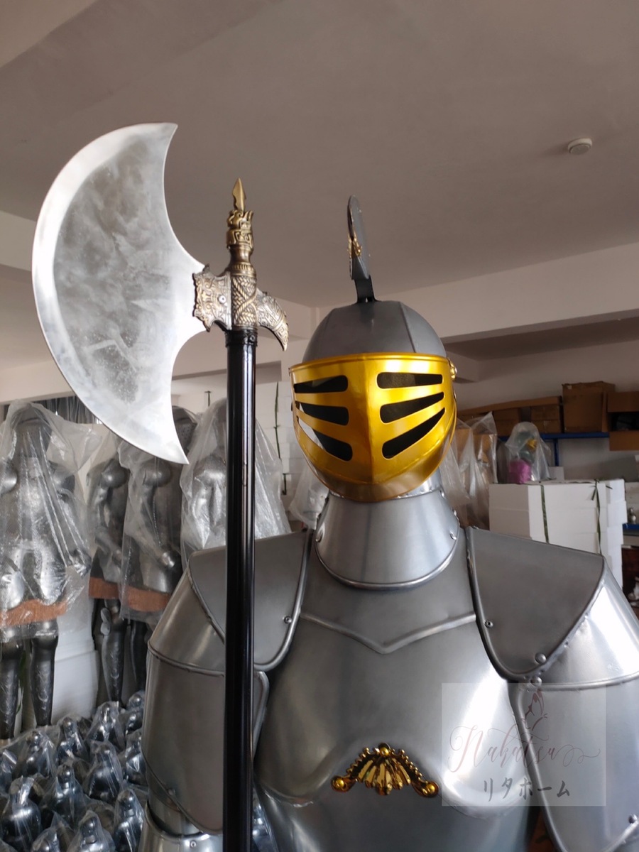 楽天市場】A044699中世ヨーロッパ 騎士道 人気インテリア中世風甲冑鎧