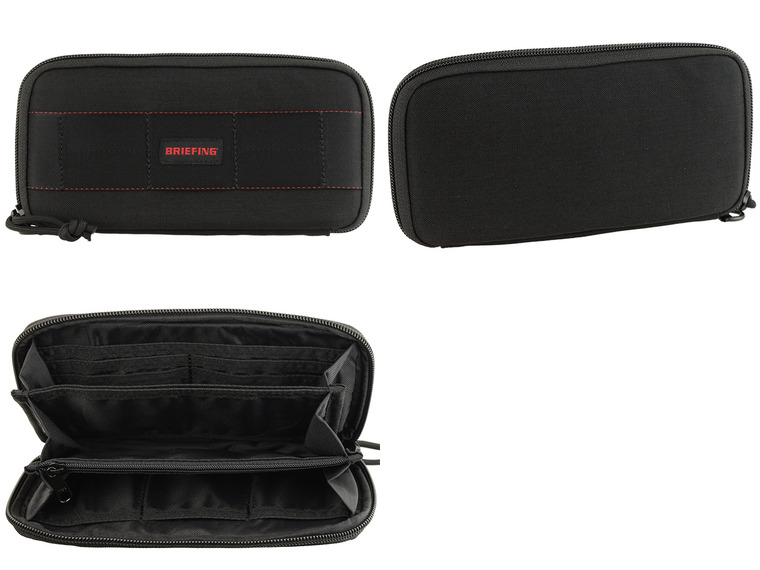 楽天市場】ブリーフィング BRIEFING ラウンドファスナー長財布 メンズ