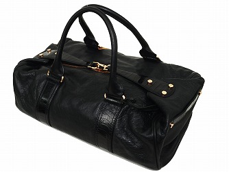 楽天市場】BALENCIAGA Black ホイッスル ミニボストンバッグ 170934