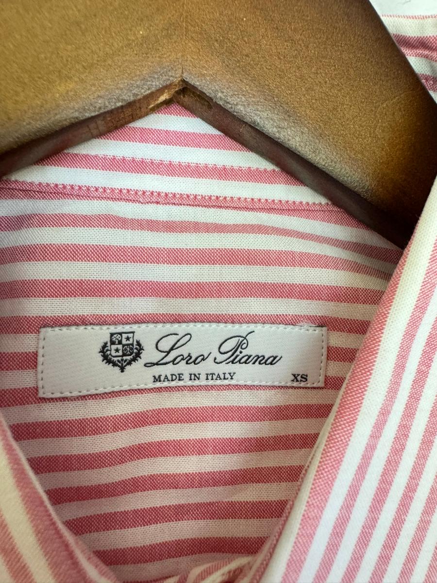 楽天市場】【中古】ロロピアーナ LoroPiana ｼｬﾂ ストライプ カッター