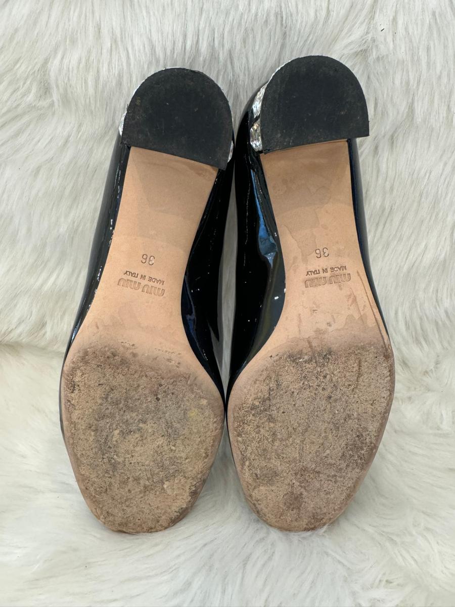 楽天市場】【中古】 MIUMIU （ミュウミュウ） ﾋﾞｼﾞｭｰ ﾊﾟﾝﾌﾟｽ 靴 靴