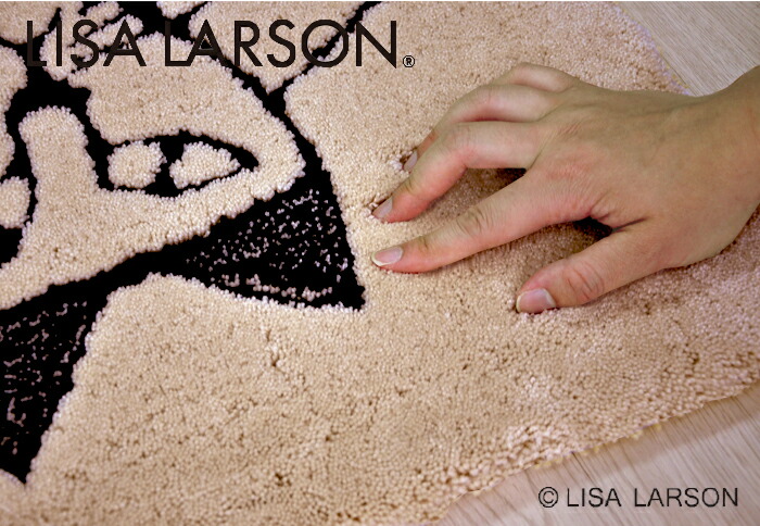 楽天市場】LISA LARSON リサラーソン ラグ マット 90×140cm スケッチ