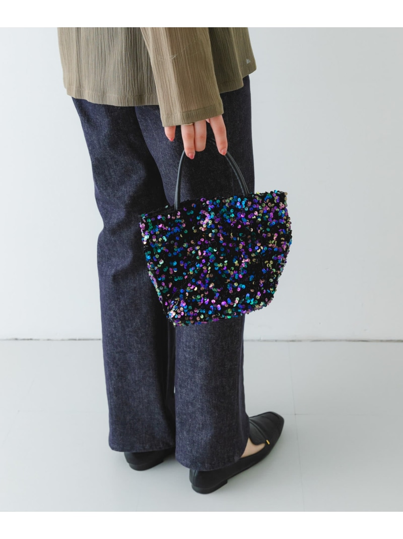 楽天市場】【SALE／50%OFF】チェーン付きスパンコールバッグ RODE SKO