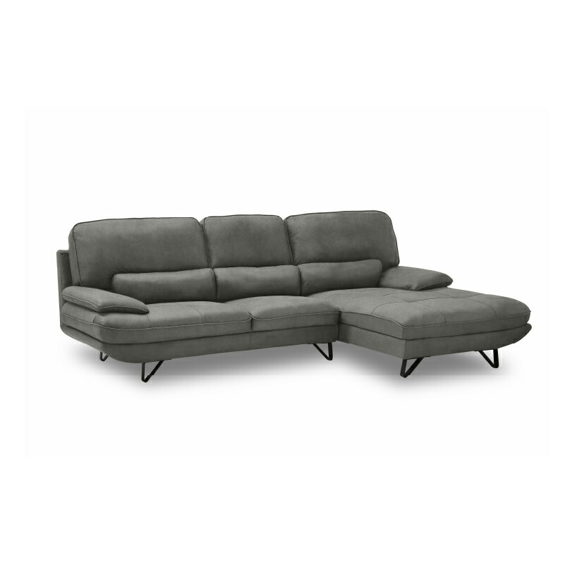 モデルルーム展示品。グレー 円形ソファ W137cm 定価は20万 モデル