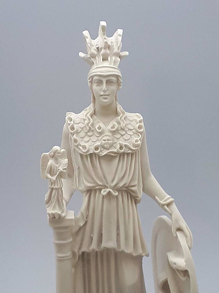 楽天市場】古代ギリシャローマの女神 アテナ（ミネルヴァ）大理石風