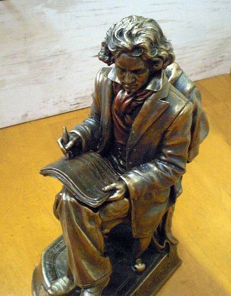 楽天市場】【楽聖 ルートヴィヒ・ヴァン・ベートーヴェン ブロンズ風