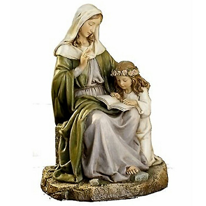 楽天市場】聖母マリアと聖アンナ ルネッサンス彫像 西洋彫刻 高さ 約