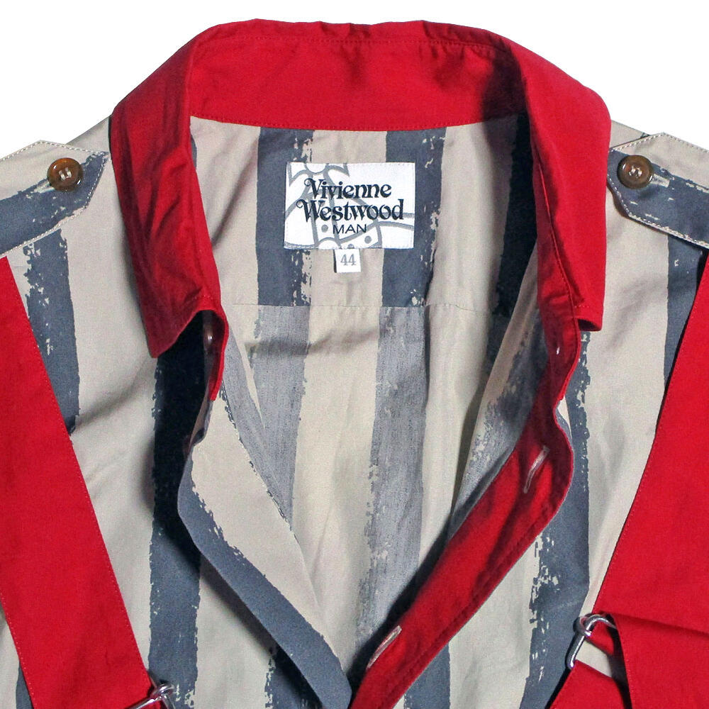 楽天市場】Vivienne Westwood MAN Bondage PARACHUTE SHIRT Anarchy