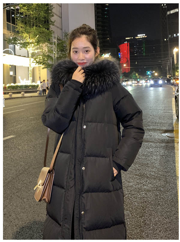 楽天市場】ロングダウン ダウンジャケット リアルファー アウター