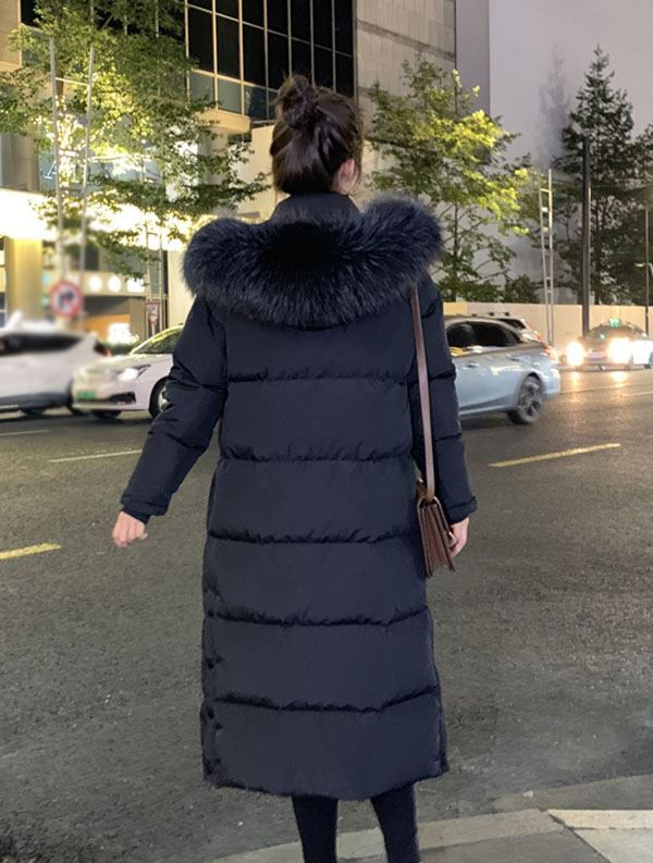 楽天市場】ロングダウン ダウンジャケット リアルファー アウター