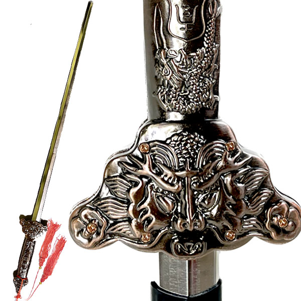 楽天市場】伸び縮みする 伸縮 健身剣 銅龍 ｜中国,中華街,レトロ,雑貨