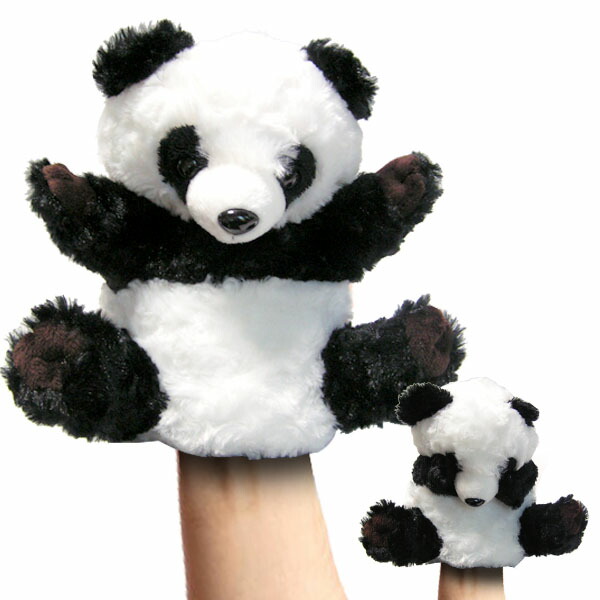 楽天市場】ウェーブボア パンダ ハンドパペット takeoff 【送料無料