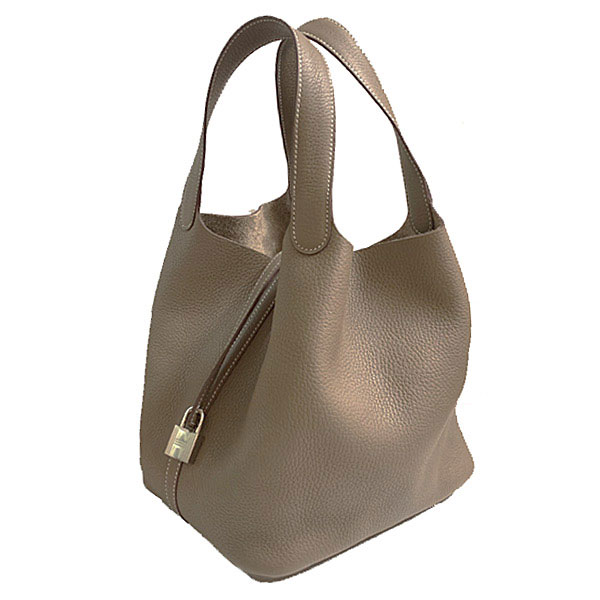 楽天市場】≪Brand new≫ Hermes Picotin Lock 22 MM Bag Etoupe Grey