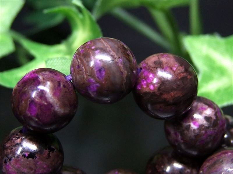 楽天市場】○濃色【MIXスギライト ブレスレット】11mm-11.5mm×18珠