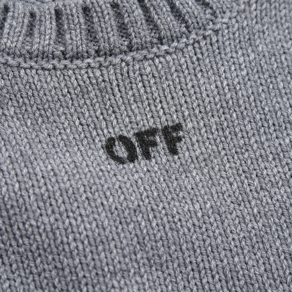 楽天市場】オフホワイト OFF-WHITE MAIN LABEL KNITWEAR ニット
