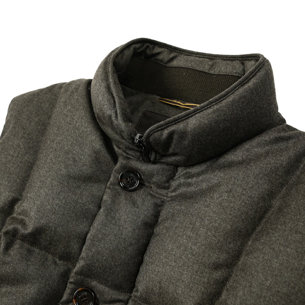 楽天市場】ムーレー MOORER MANTEGNA-L ダウンベスト スタンドカラー