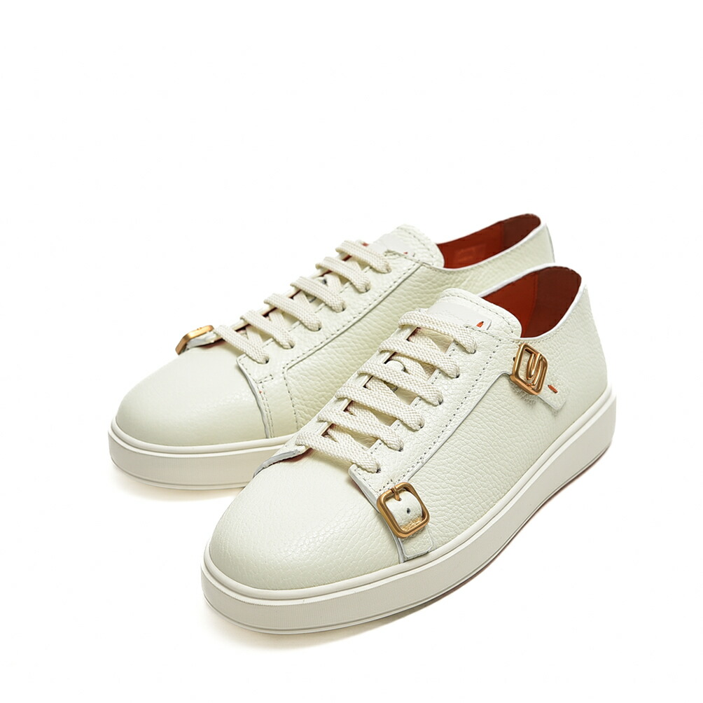 楽天市場】サントーニ Santoni タンブルレザー スニーカー ローカット