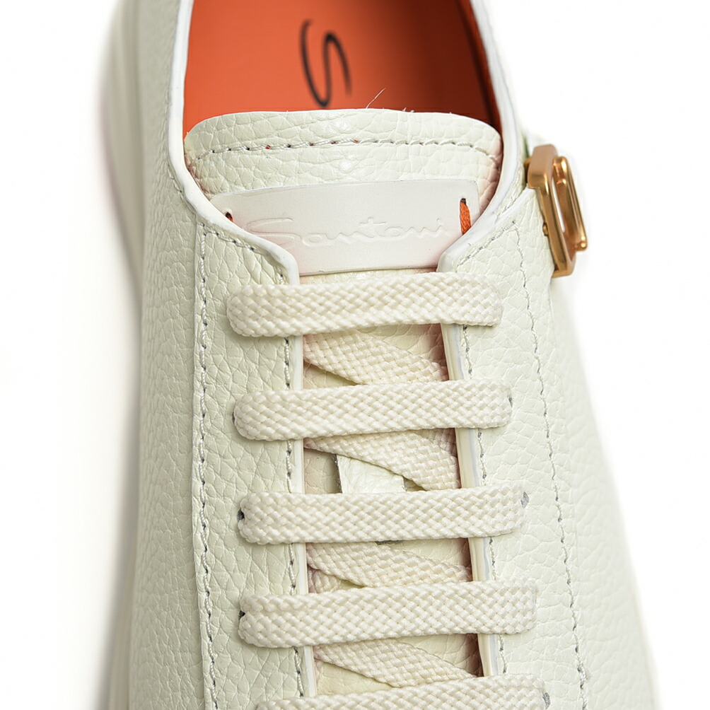 楽天市場】サントーニ Santoni タンブルレザー スニーカー ローカット