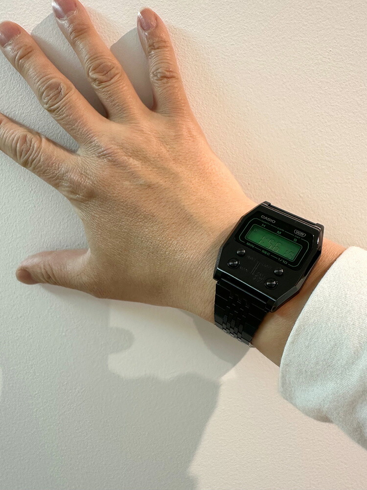 楽天市場】カシオ CASIO PREMIUM A1100B-1JF 52QS-14B 復刻 デジタル