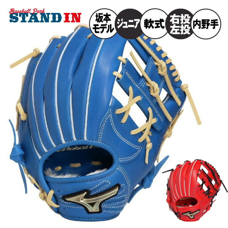 楽天市場】ミズノ グローバルエリート（カラーブルー）（グローブ