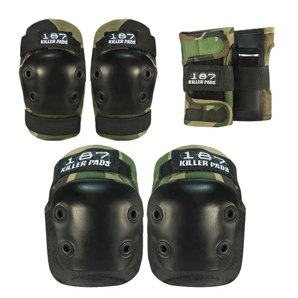 楽天市場】【187 KILLER PADS】187キラーパッド【Junior Pad Set】CAMO