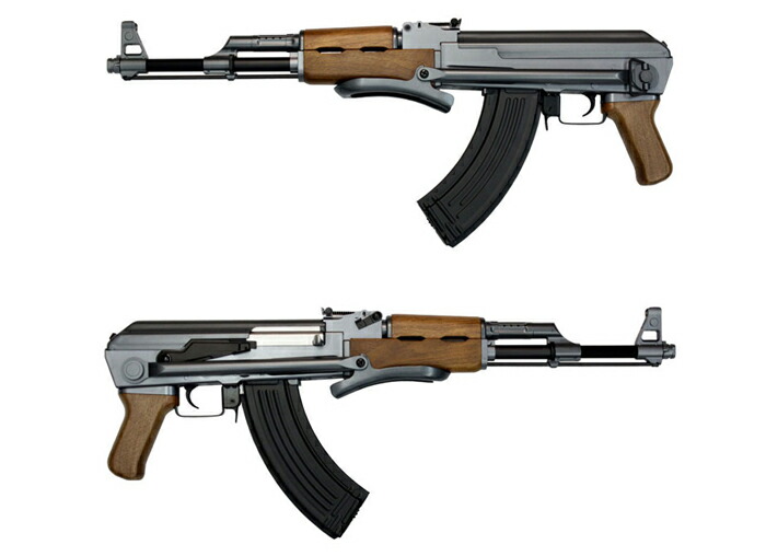 楽天市場】CM028S AK47S 電動ガン（フェイクウッド）【180日間安心保証