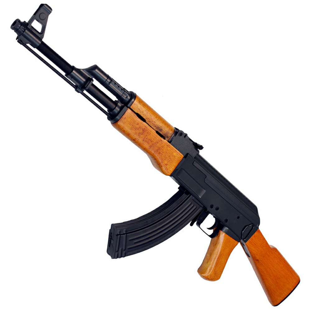 楽天市場】《今月のフェア》CM042 AK-47 電動ガン（リアルウッド