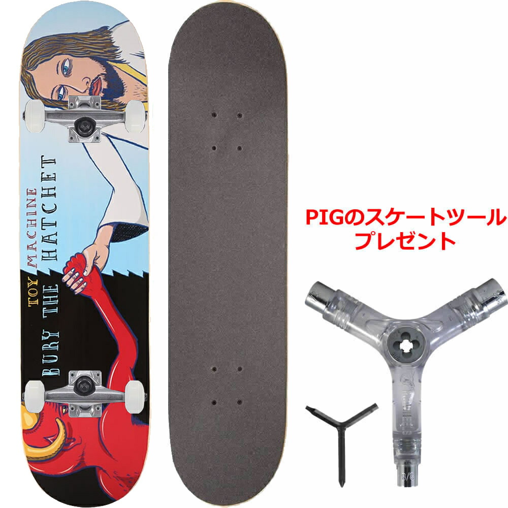 Toy Machine Bury the Hatchet スケートボード Amazon.co.jp: TOY