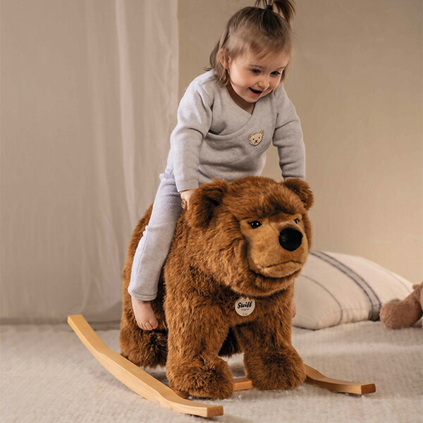 楽天市場】【シュタイフ公式】 ライディング ブラウンベア テディベア