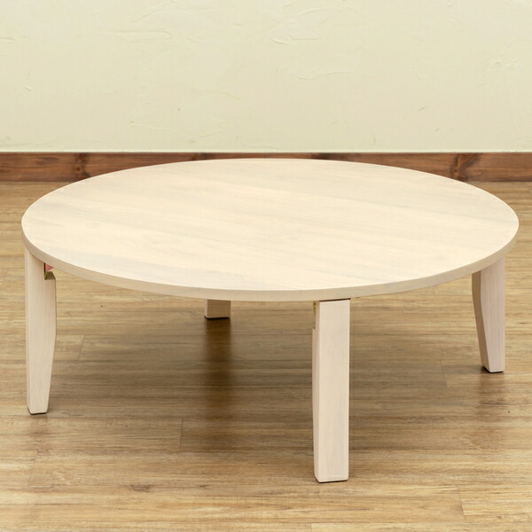 楽天市場】折りたたみテーブル 円形 （丸型 直径90cm） ダークブラウン