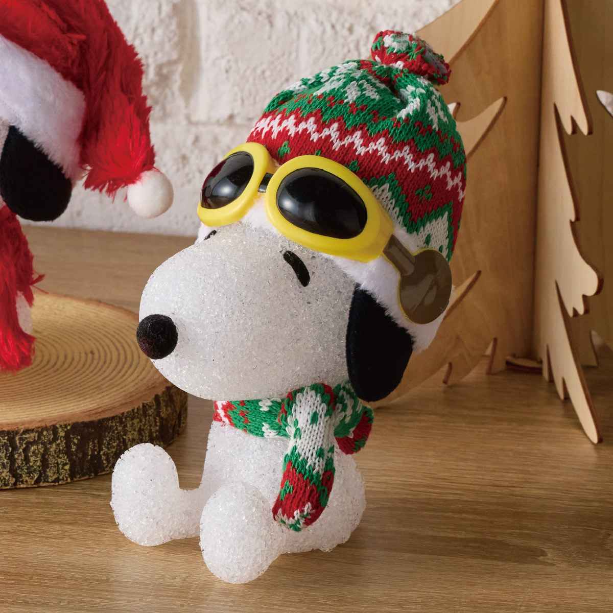 楽天市場】クリスマスライト スヌーピー ゴーグルグリーン 1個愛され