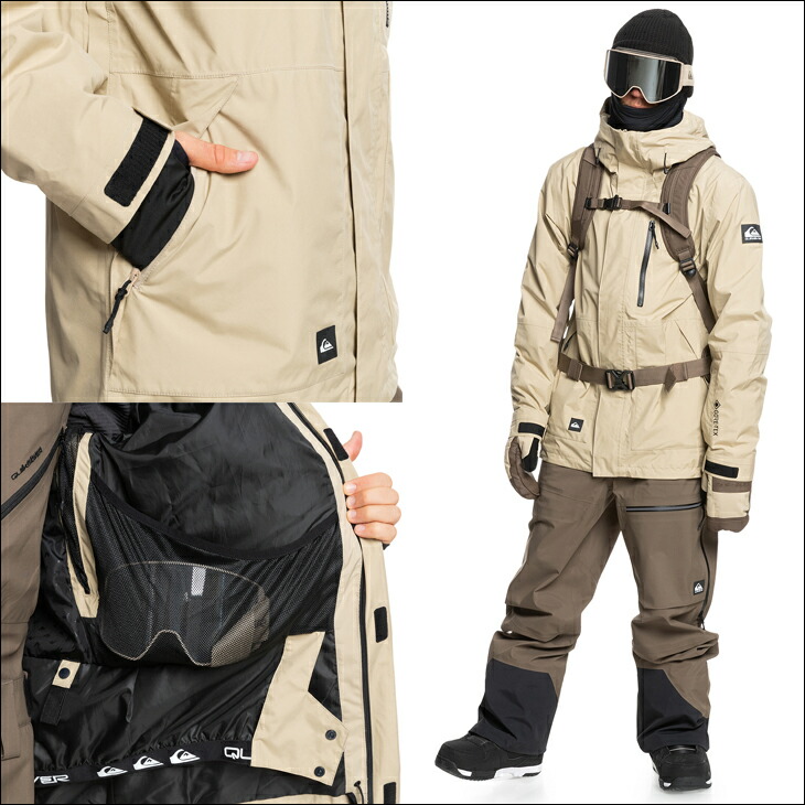 楽天市場】24-25 スノー Quiksilver クイックシルバー スノーウェア