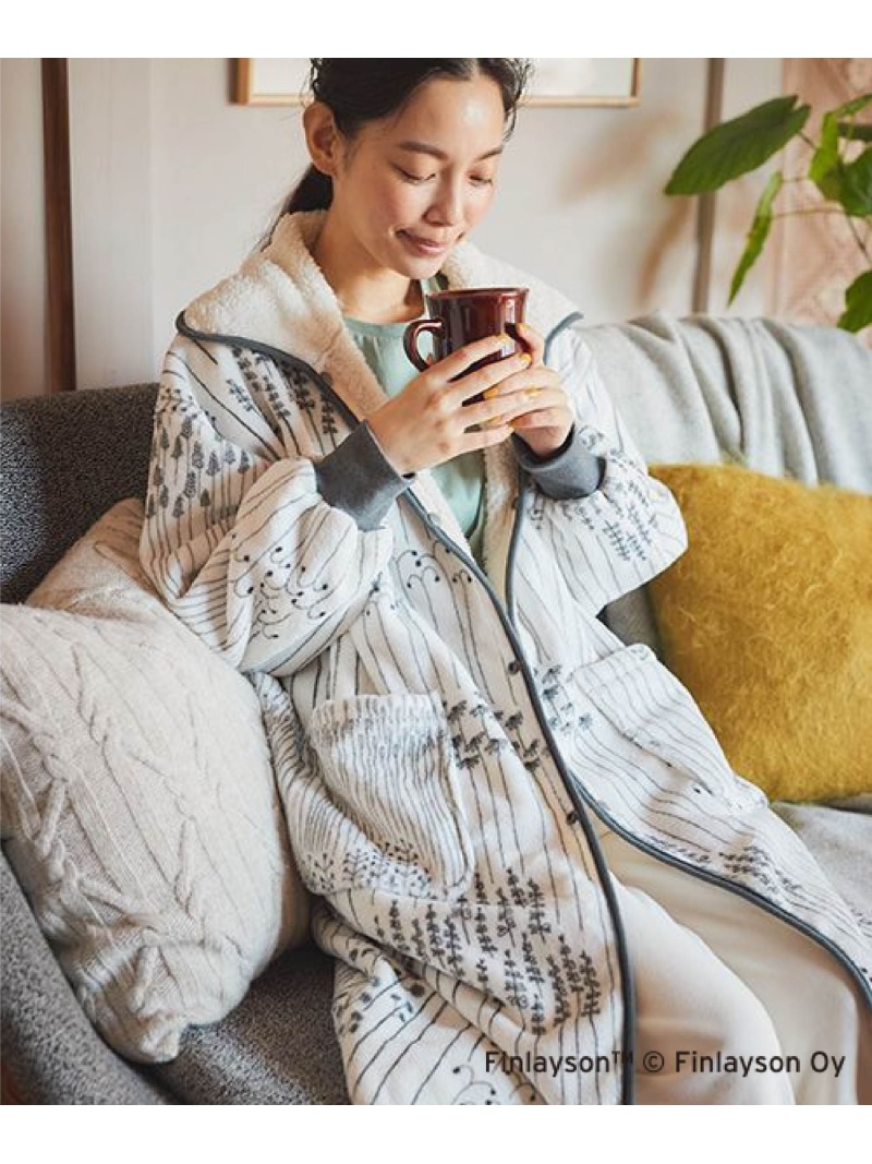 楽天市場】【SALE／50%OFF】着るロングブランケット《FINLAYSONコラボ