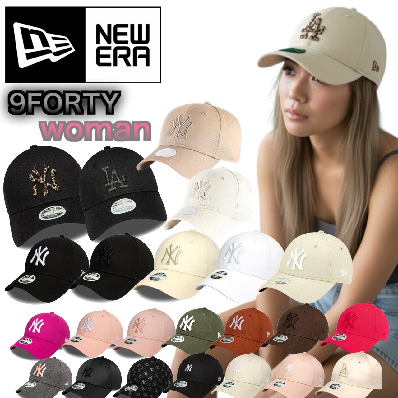 楽天市場】newera cap 9forty 940の通販