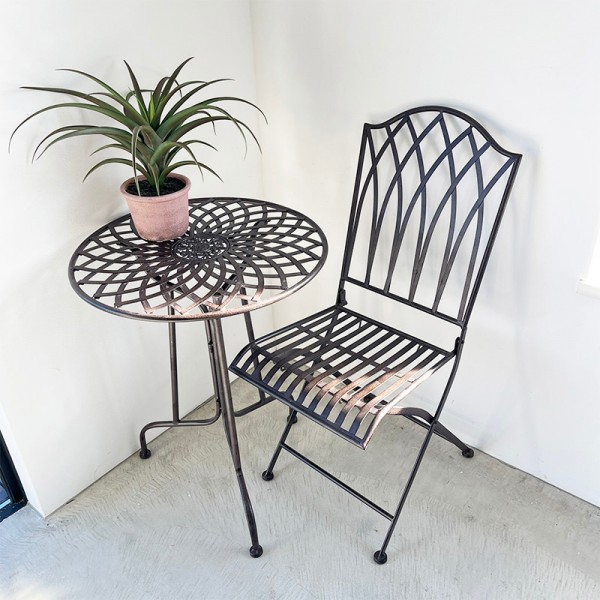ガーデンチェア ￼メタルチェア ビストロ カフェ 店舗 アンティーク