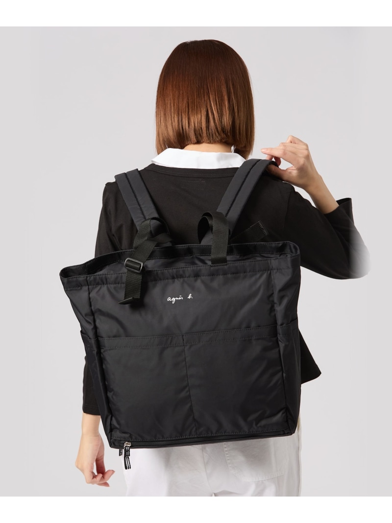 楽天市場】agnes b. ENFANT ロゴ ペアレンツバッグ マザーズバッグ