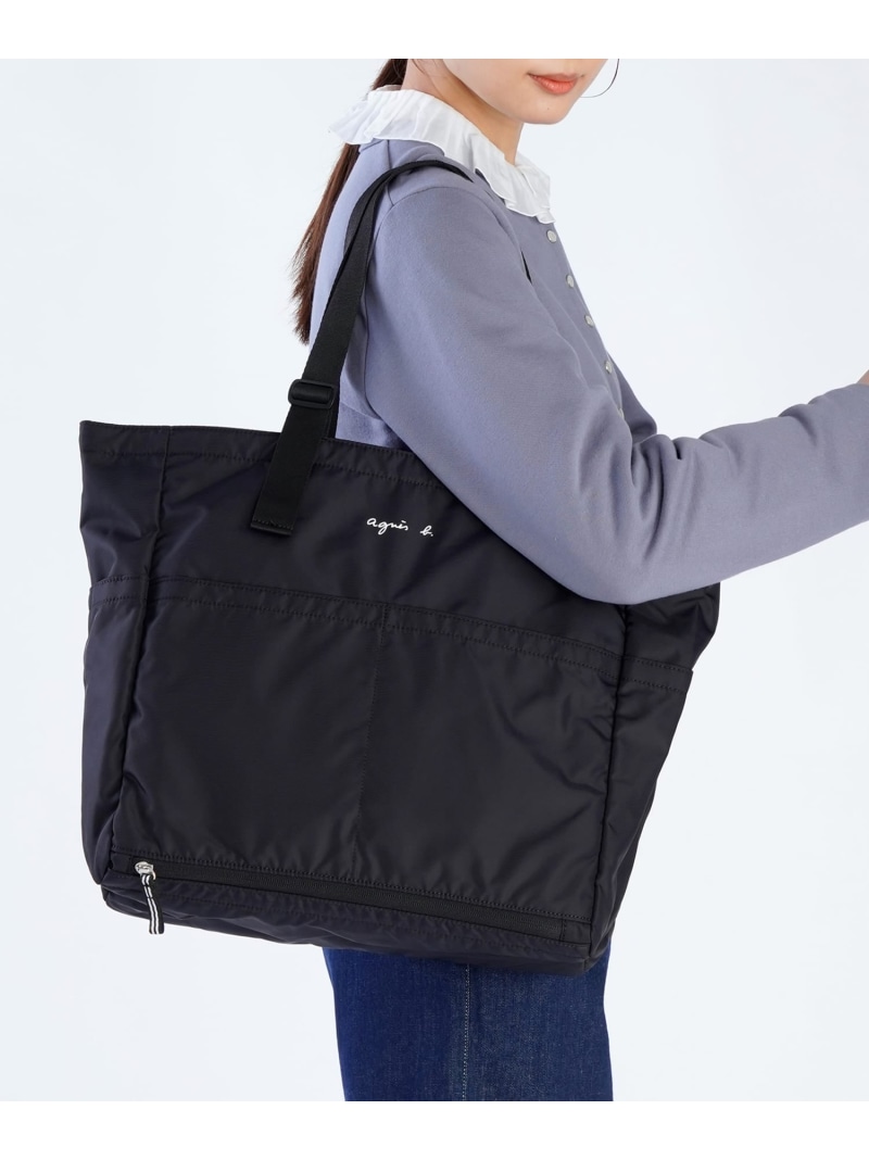 楽天市場】agnes b. ENFANT ロゴ ペアレンツバッグ マザーズバッグ