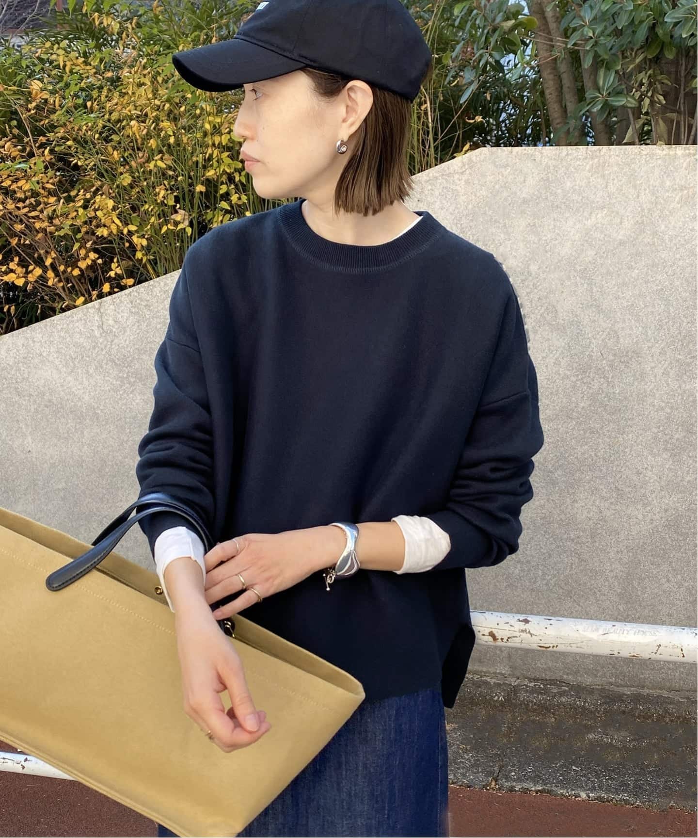 SLOBE IENA｜《セットアップ対応可/追加》コットンダブルフェイスプル