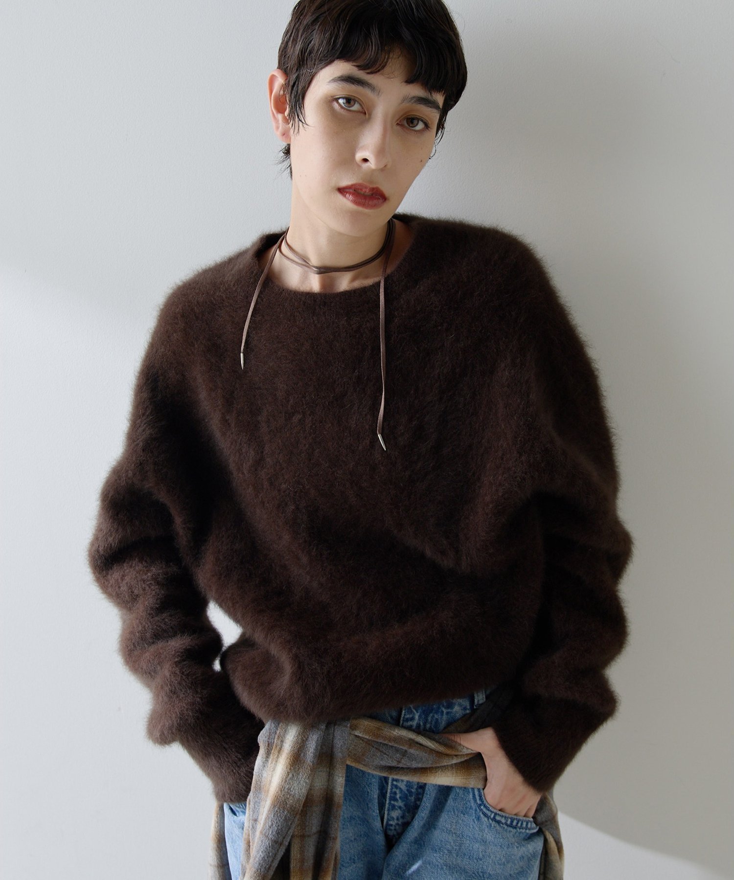 Whim Gazette｜ファークルーネックプルオーバー | Rakuten Fashion