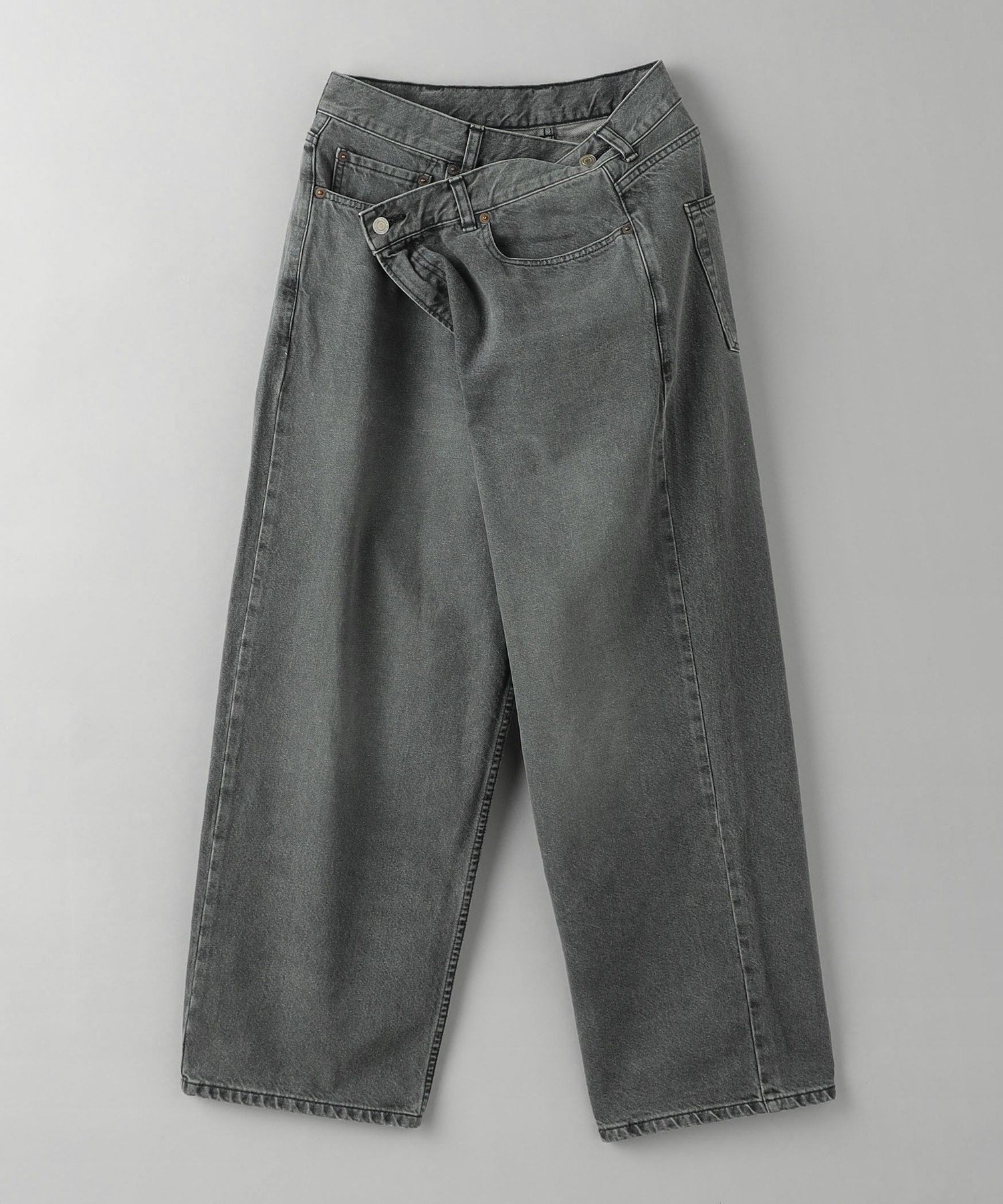 UNITED ARROWS LTD. OUTLET｜ダメージ ラップワイド デニムパンツ