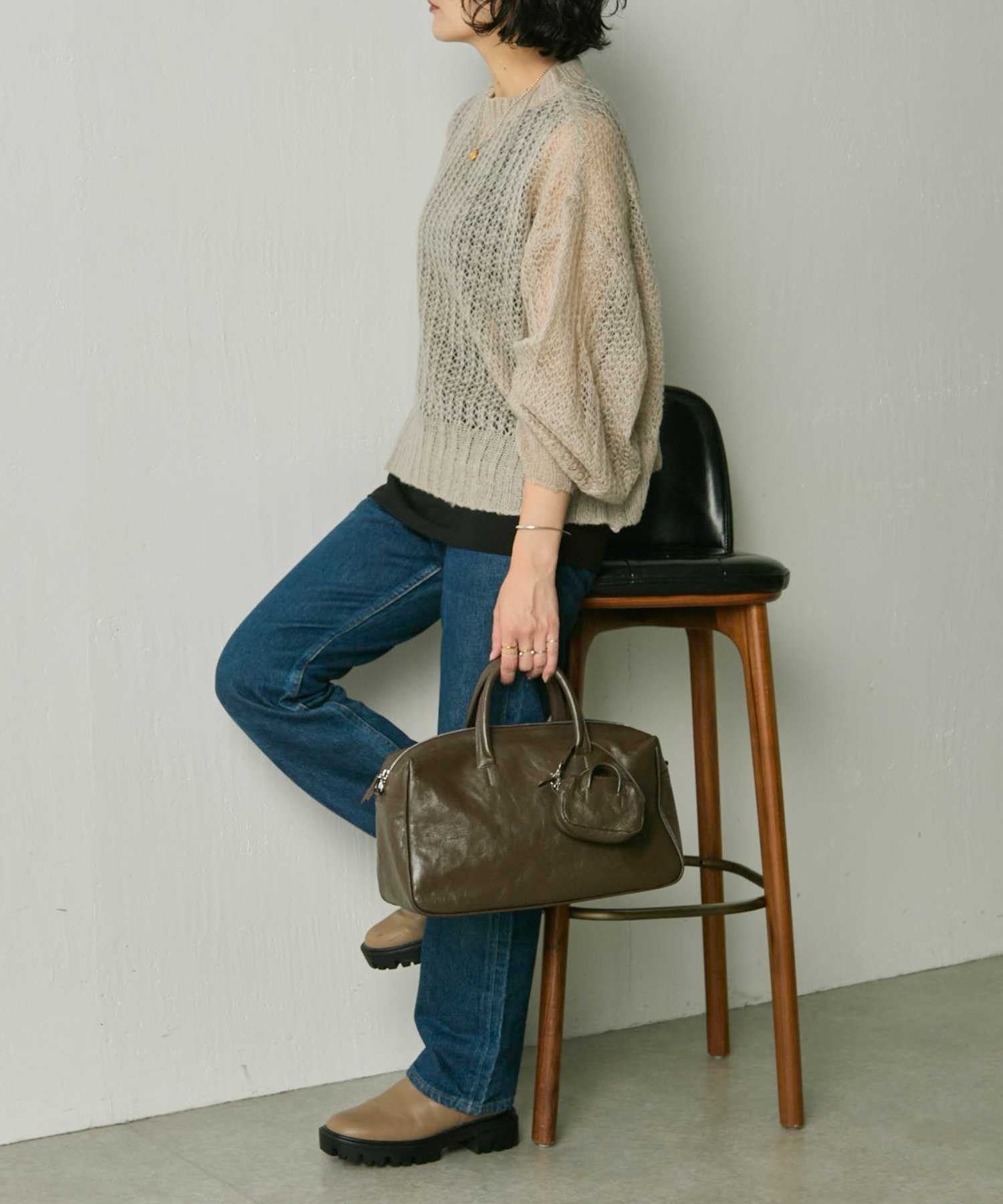 ear PAPILLONNER｜《バッグ型チャーム付き!》セットボストンバッグ