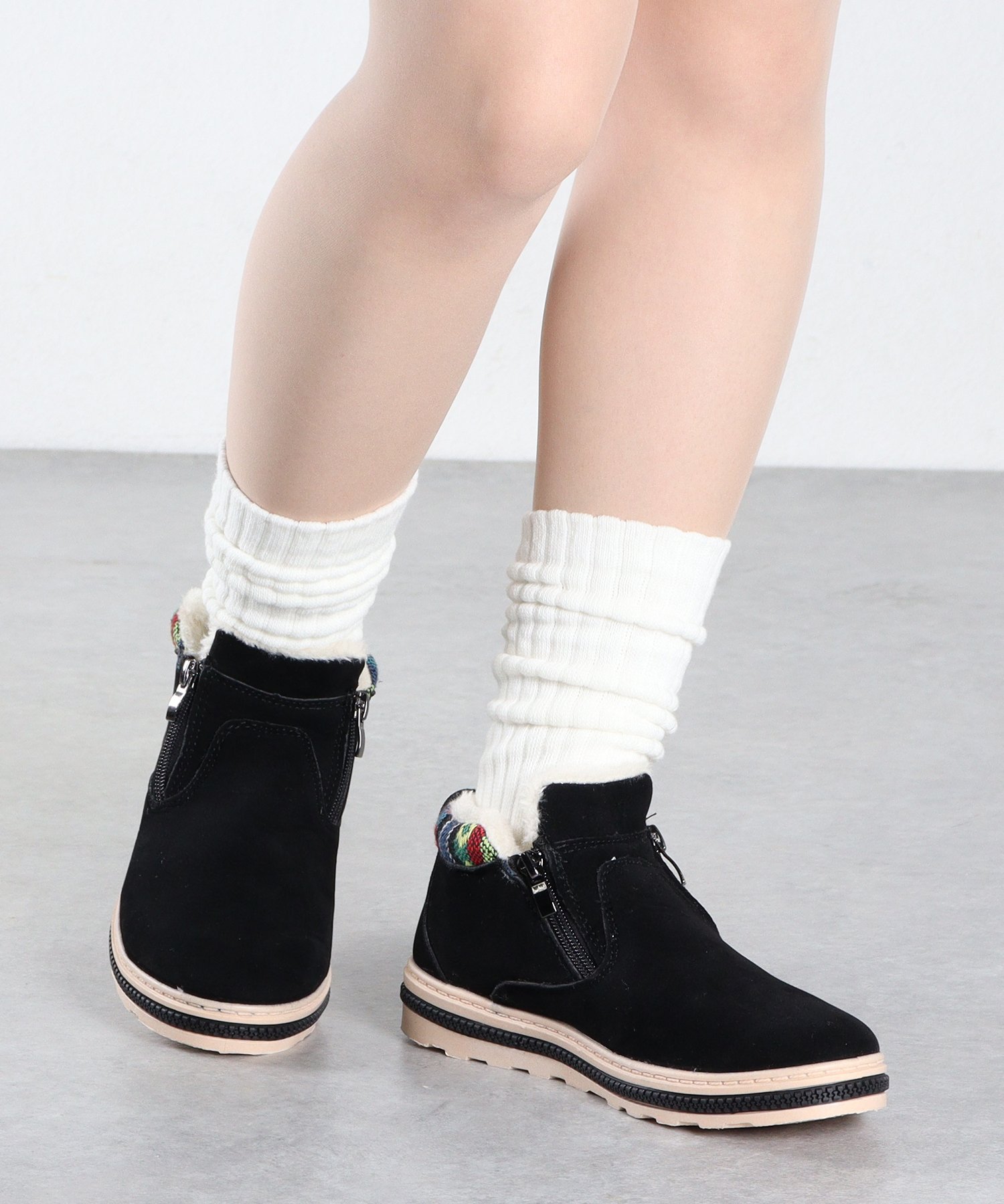 SFW｜【あったかファー】レディース メンズ オフィス ワンピース